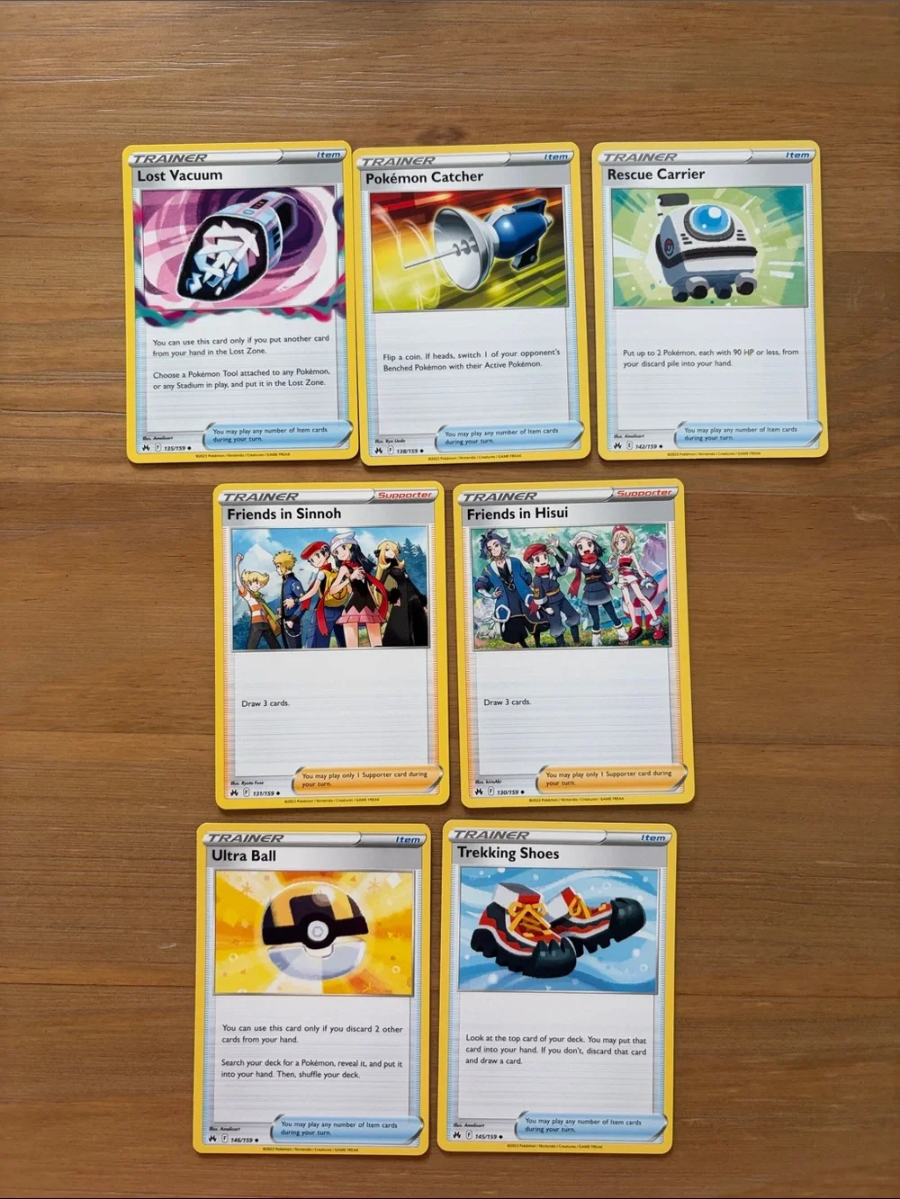 Crown Zenith Lot | 71 Unique Cards | Binder Starter Collection